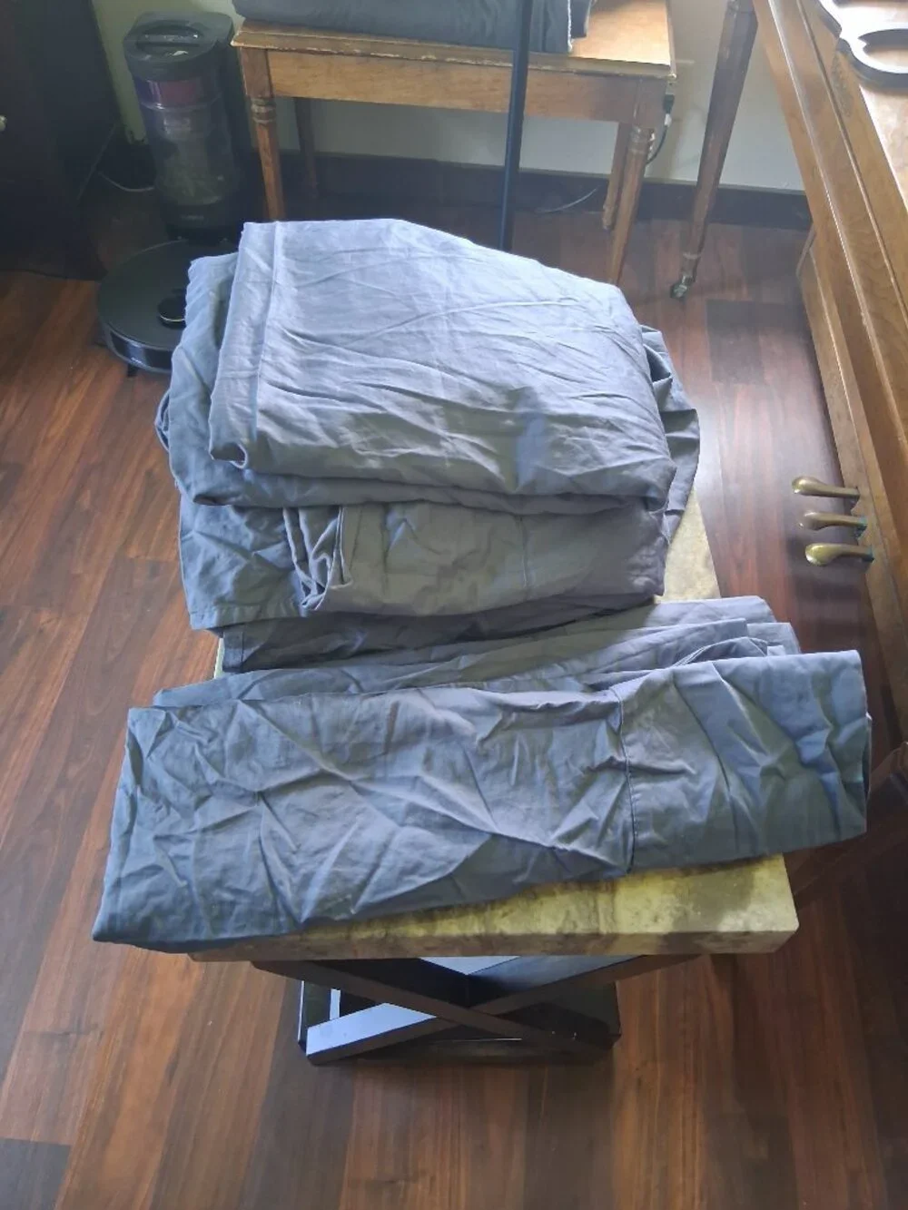 Boll & Branch Signature Hemmed CALIFORNIA KING SLATE 4 PCS Sheet Set